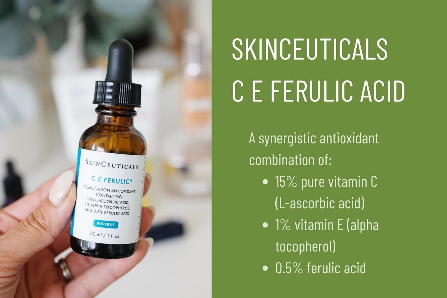 Skin ceuticals c e ferulic - advanced antioxidant serum with vitamin c & e 30ml